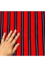 Fabric Ref 4231 - Stripe Viscose