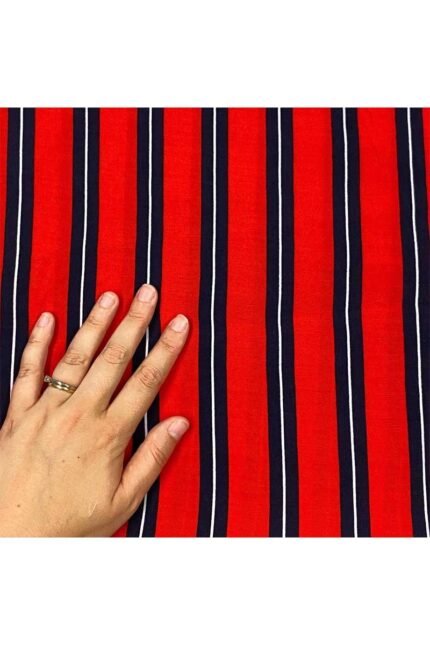Fabric Ref 4231 - Stripe Viscose