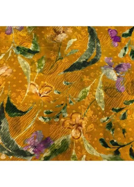 Fabric Ref 5284 - Floral Satin