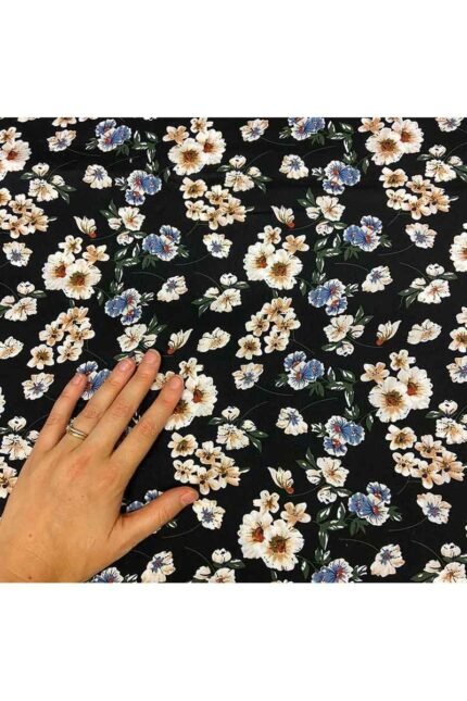 Fabric Ref 1642 - Floral Cotton