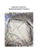 Replace crotch panels only - alteration to existing Emperor's garment