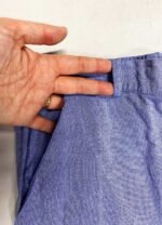 Pale blue cotton culottes - ref 167 - Resale item - Approx UK 12-14