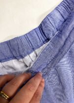 Pale blue cotton culottes - ref 167 - Resale item - Approx UK 12-14