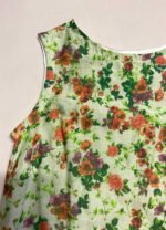 Floral cotton shift dress - ref 195 - Resale item - UK 12-14