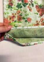 Floral cotton shift dress - ref 195 - Resale item - UK 12-14