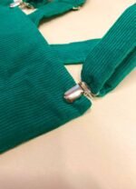 Teal Dungaree Mini Dress- ref 103 - Resale item - Approx UK 14-16