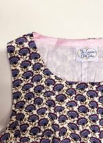 Purple Floral Tee - ref 111 - Resale item - Approx UK 12-14