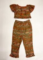 OlaOla cotton trouser two piece - ref 182 - Resale item - Approx UK 12-14