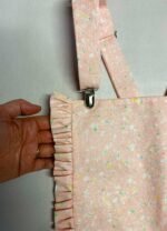 Pink terrazzo cotton dungaree-mini - ref 192 - Resale item - Approx UK 12-14