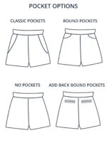 Design Your Own: High-Waisted Shorts Two-Piece