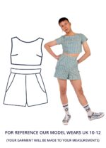 Design Your Own: High-Waisted Shorts Two-Piece
