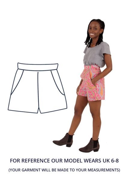 Design your own: Loungewear High-Waisted Shorts