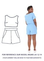 Design Your Own: Loungewear High-Waisted Shorts Two-Piece