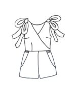 Design your own: Shorts Loungewear Wrapover Jumpsuit
