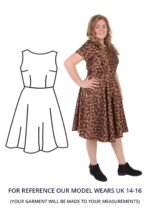 Design your own: Unlined Organdy Skater Dress