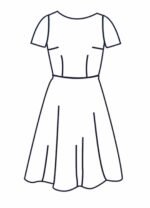 Design your own: Unlined Organdy Skater Dress
