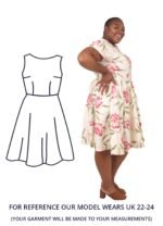 Design your own: Unlined Organdy Skater Dress