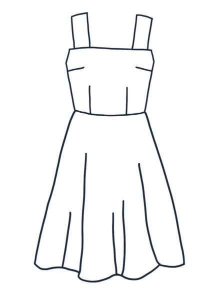 Design your own: Skater Strap Dress