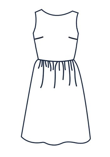 Design your own: Unlined Silk Tea Dress