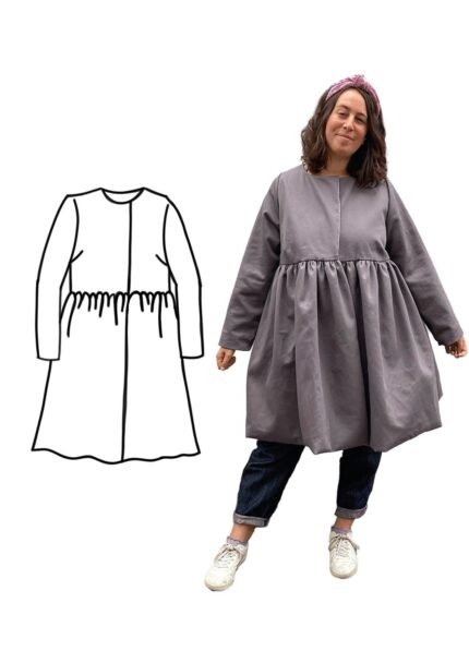 Design your own: Gathered Coat