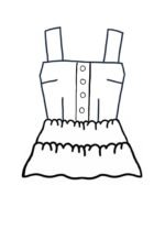 Design your own: Tiered Strap Button-up Top