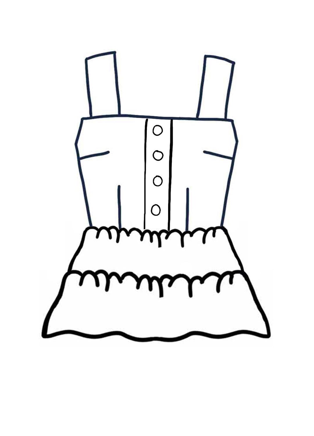 Design your own: Tiered Strap Button-up Top