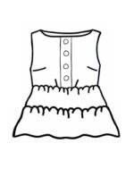Design your own: Button-up Tiered Top