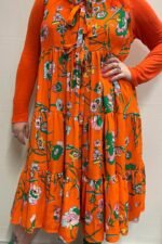 Design your own: Back-Bow Tiered Dress