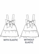Design your own: Tiered Back-Bow Strap Dress