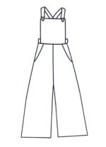 Design your own: Loungewear Wide Leg Dungarees