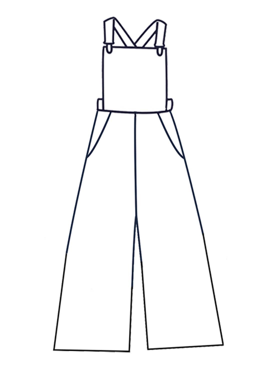 Design your own: Loungewear Wide Leg Dungarees