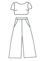 Design your own: Wide Leg Trousers Two-Piece