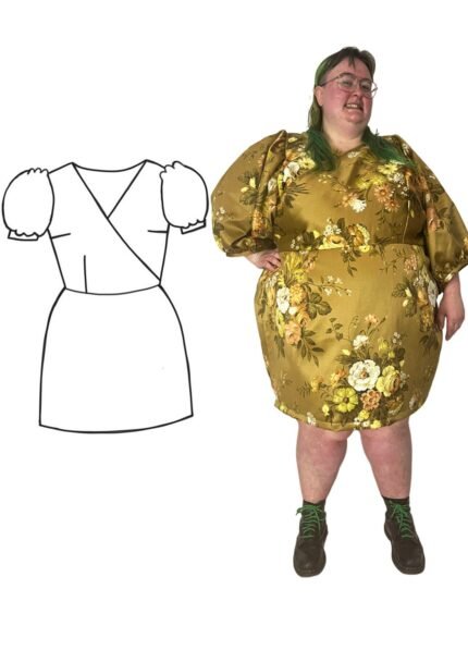 Design your own: Wrapover Mini Dress