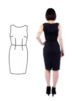 Design your own: Button-up Back-Bow Pencil Dress