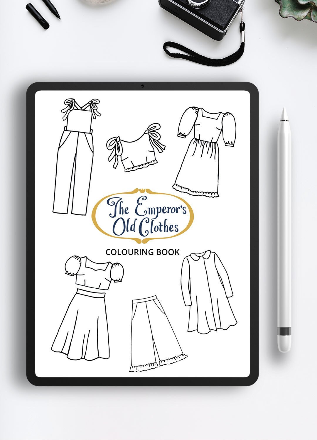 Emperor's Colouring Book - Digital Copy