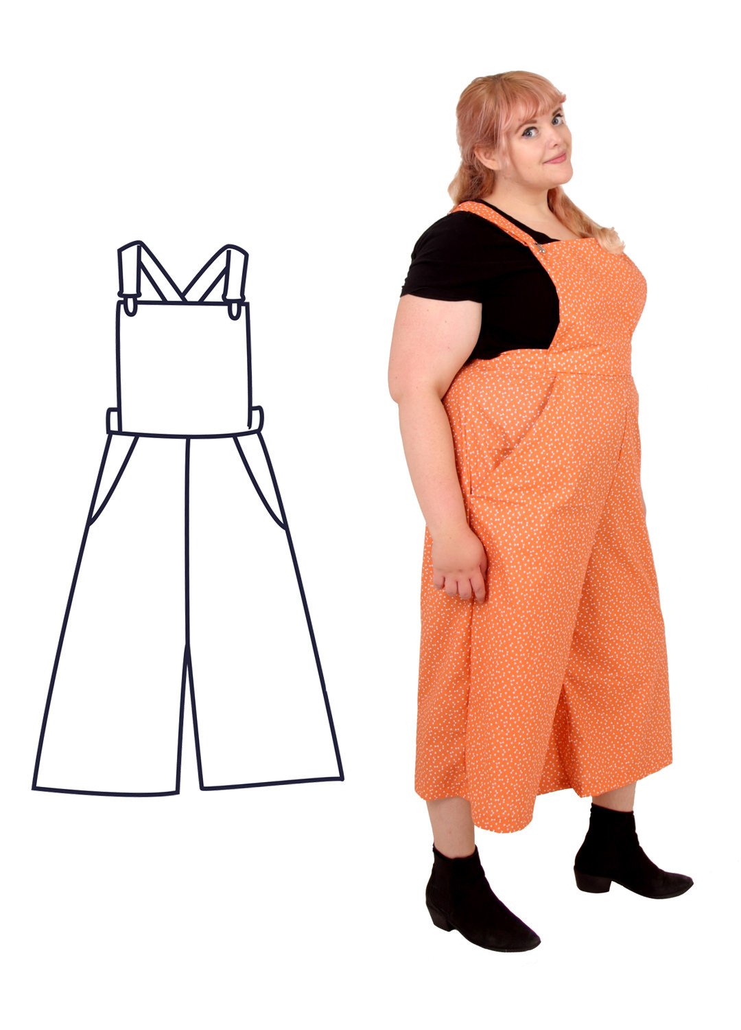 Digital Gift Voucher – Design your own Dungaree-Culottes 1 Digital Gift Voucher – Design your own Dungaree-Culottes