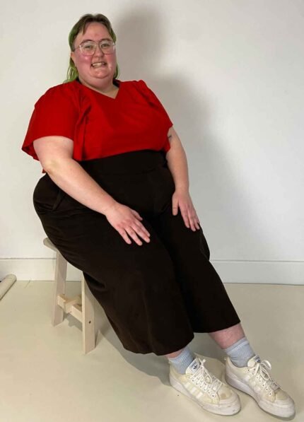 Brown needlecord Culottes - ref 160 - Resale item - Approx 26-28