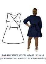 Design your own: A-line Wrapover Mini Dress