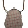 'Check Mate' Checked Handbag