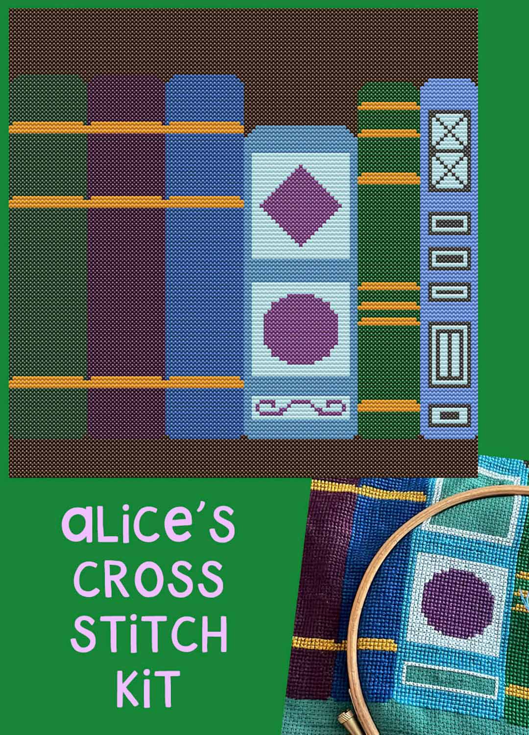 Alice's Cross Stitch Kit Alice's Cross Stitch Kit - Image 1