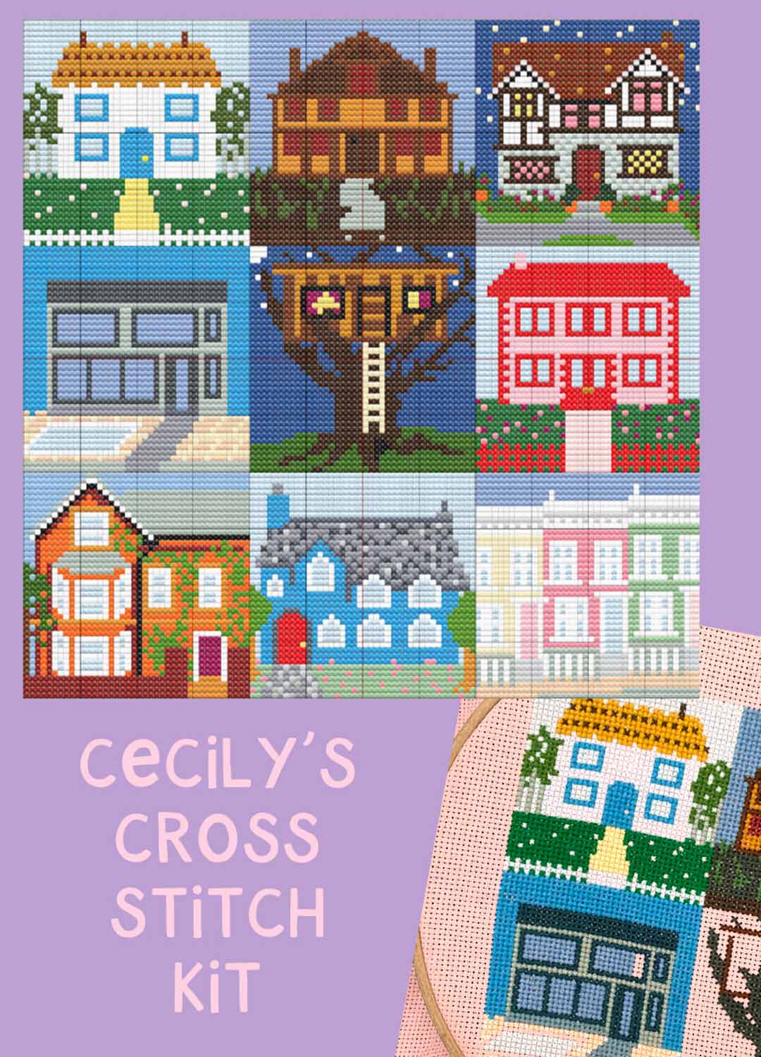 Cecily's Cross Stitch Kit Cecily's Cross Stitch Kit - Image 1